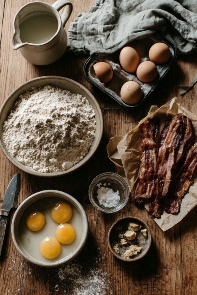 Delia Smith Bacon And Egg Pie​ Recipe 