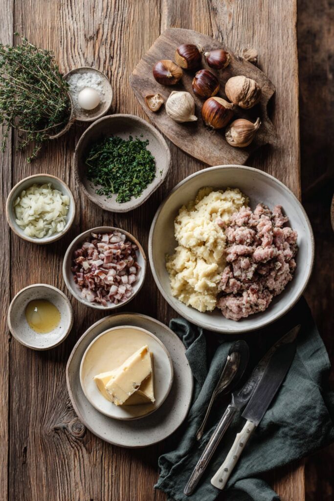 Delia Smith Chestnut Stuffing​ Recipe