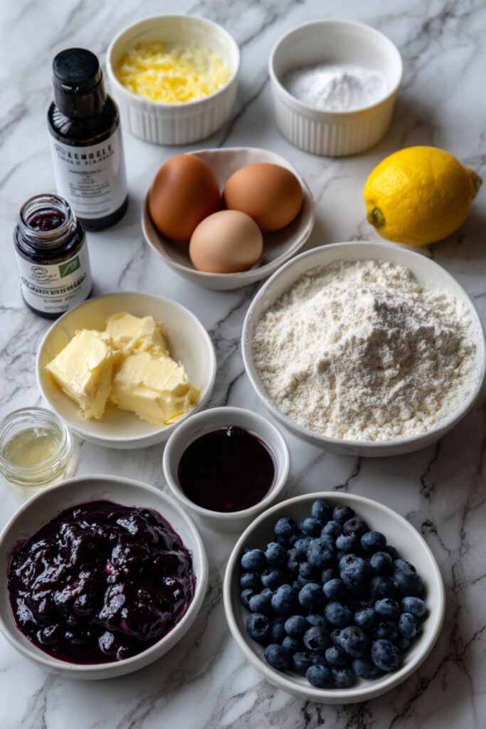 Delia Smith Lemon and Blueberry Cake Recipe