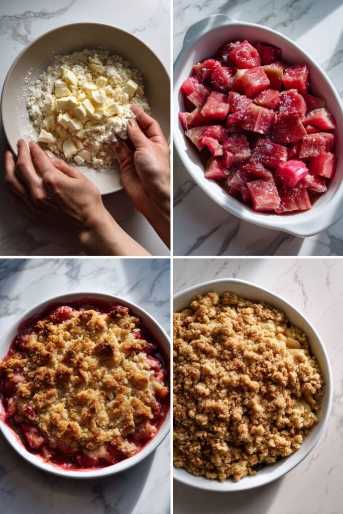 Delia Smith Rhubarb Crumble Recipe