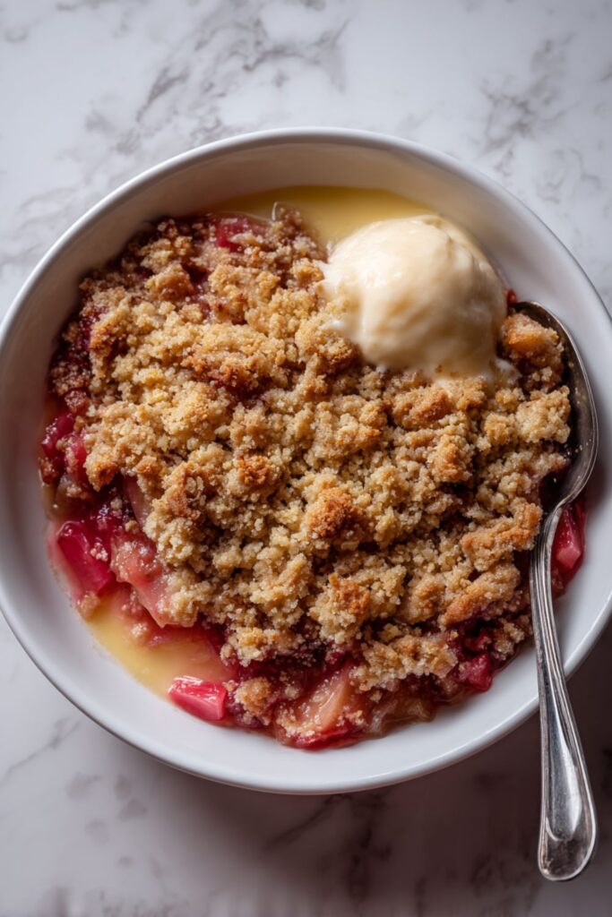 Delia Smith Rhubarb Crumble Recipe