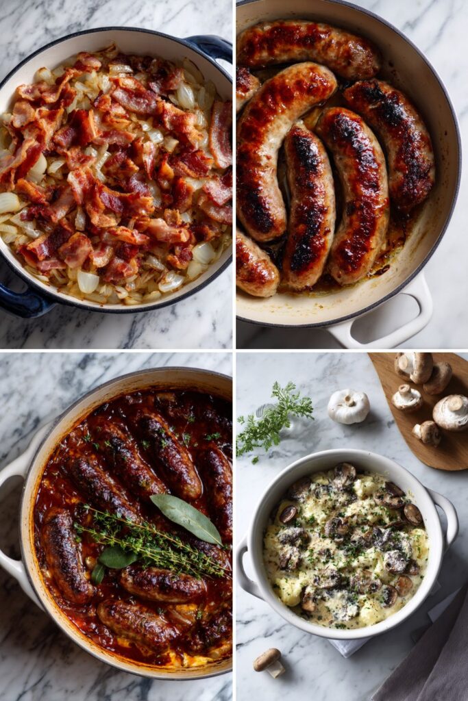 Delia Smith Sausage Casserole Red Wine Recipe