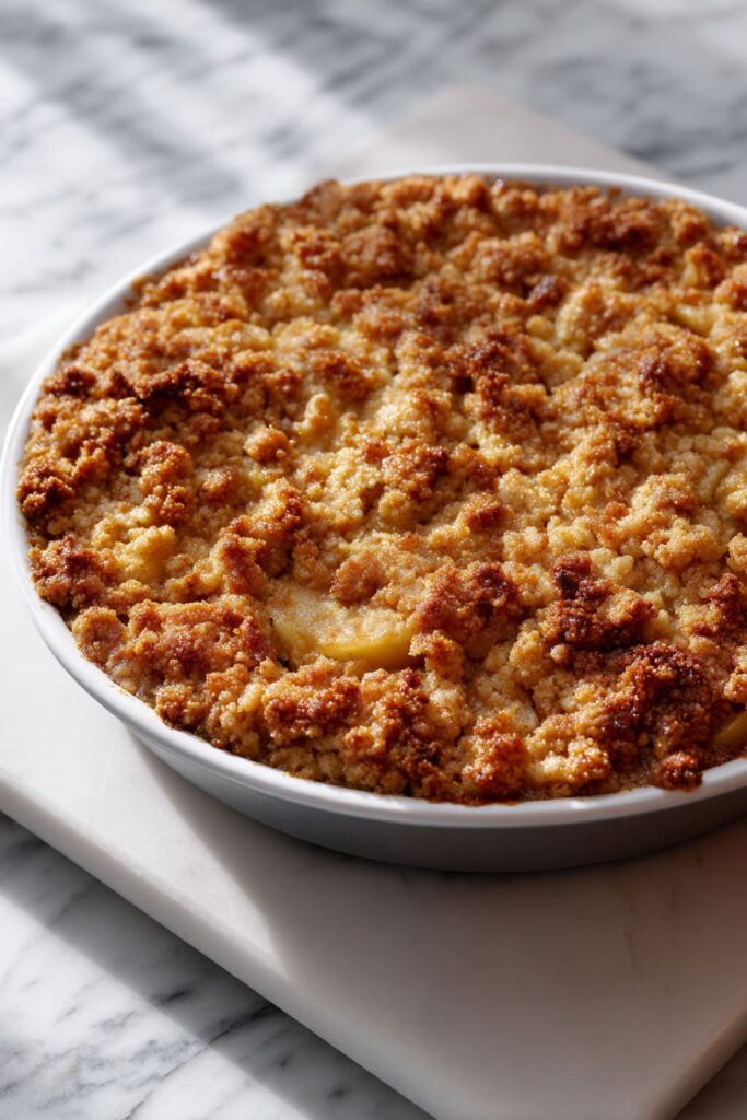 Delia Smith Apple Crumble