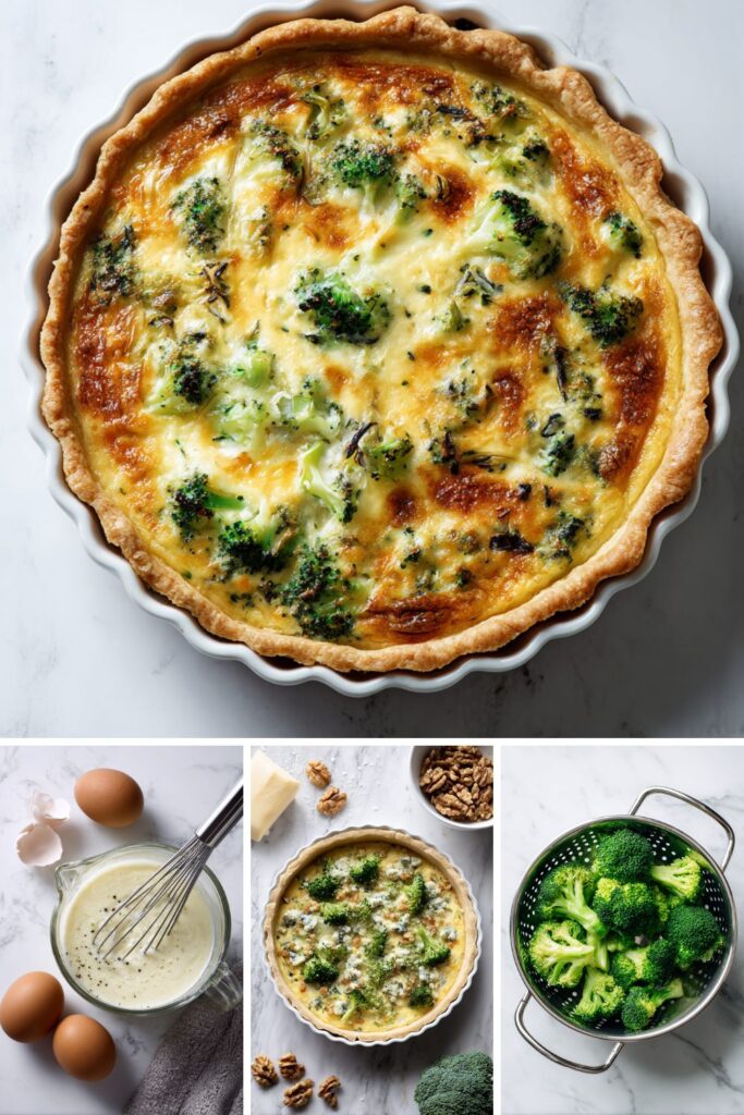 Delia Smith Broccoli Quiche Recipe