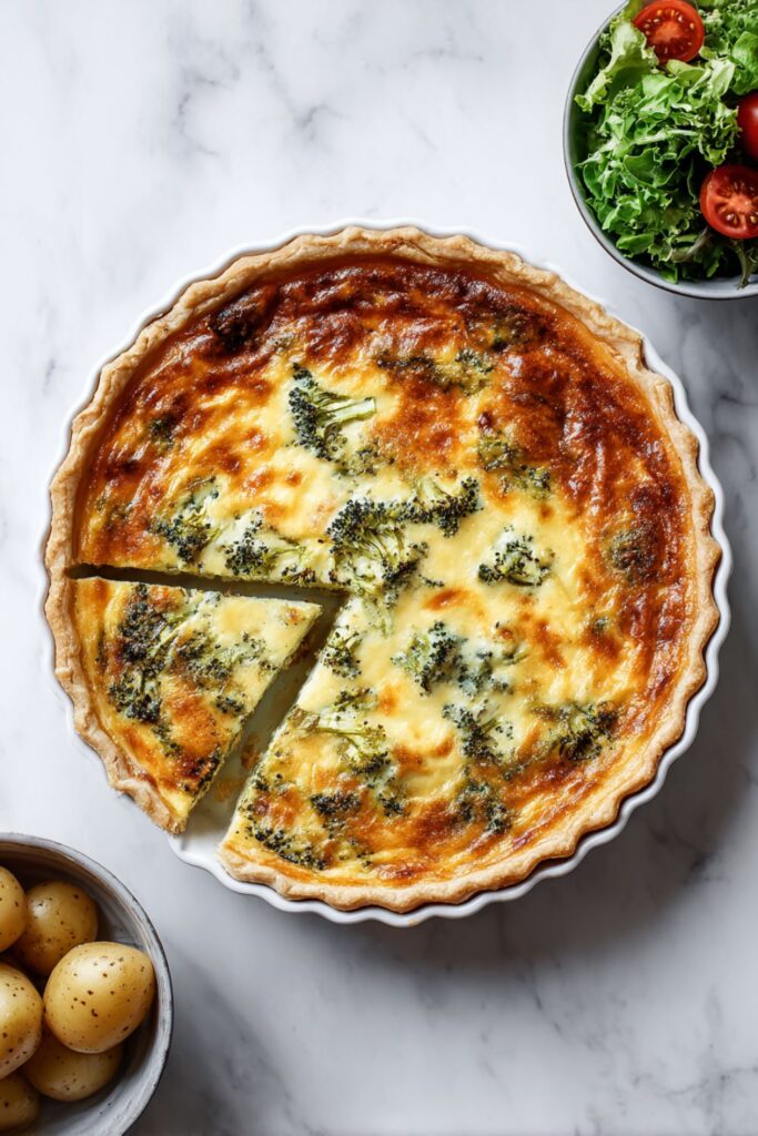 Delia Smith Broccoli Quiche Recipe