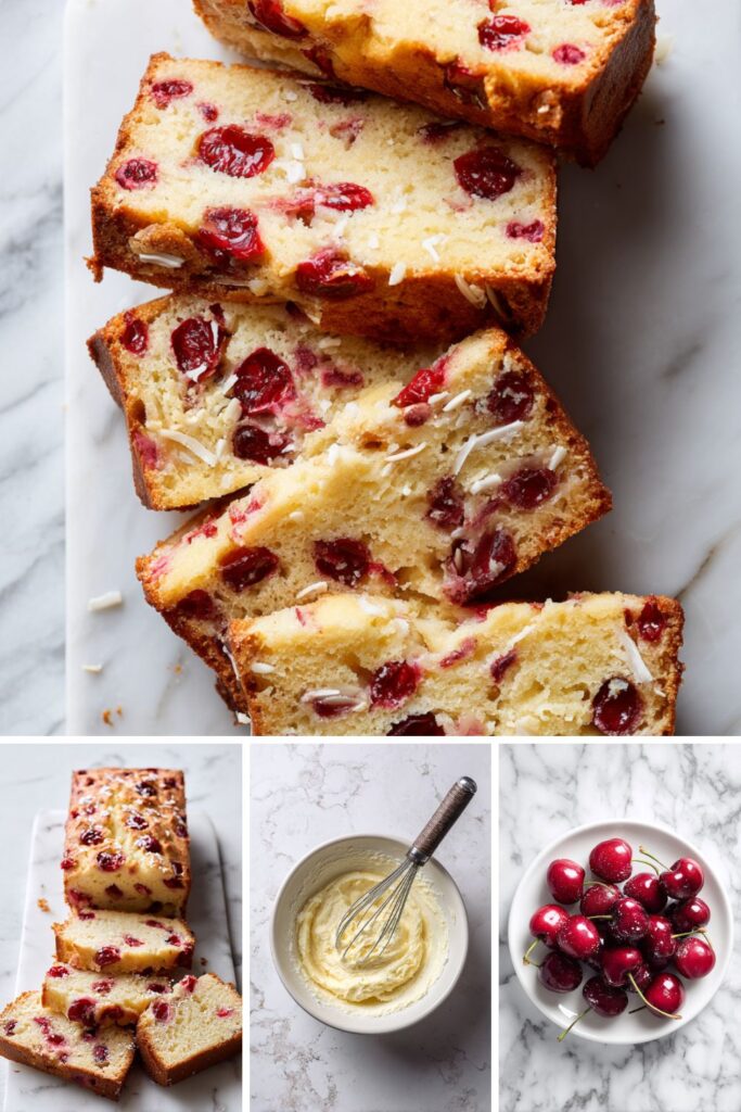 Delia Smith Cherry and Coconut Cake Recipe