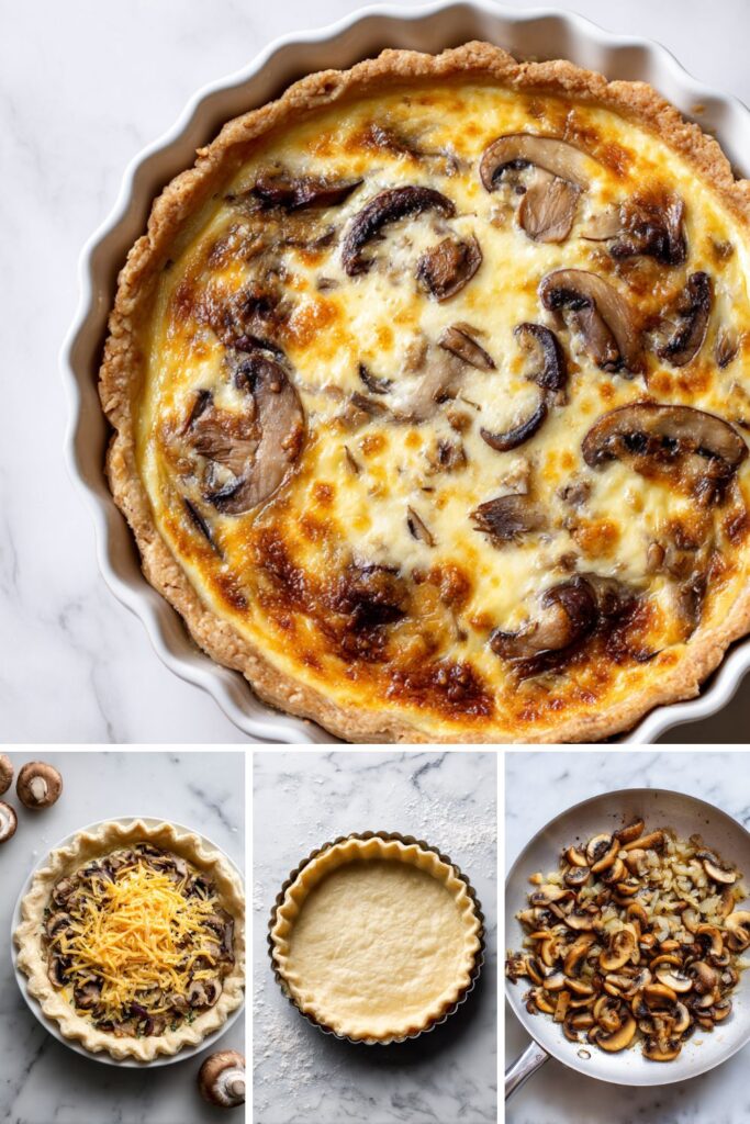 Delia Smith Mushroom Quiche Recipe