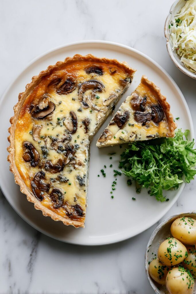 Delia Smith Mushroom Quiche Recipe