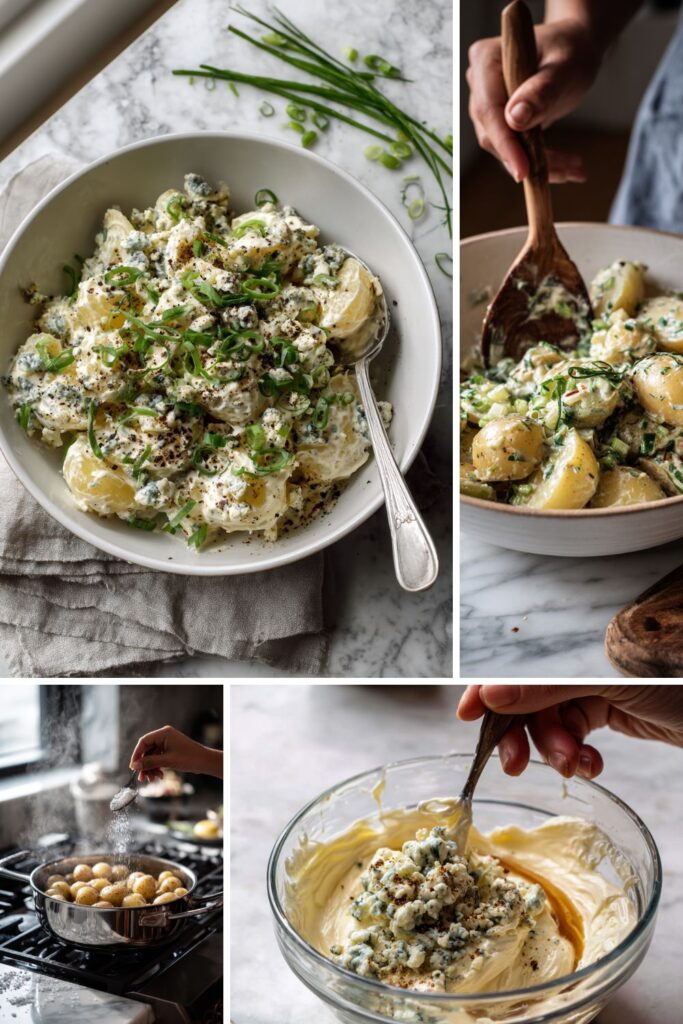 Delia Smith Roquefort Potato Salad Recipe