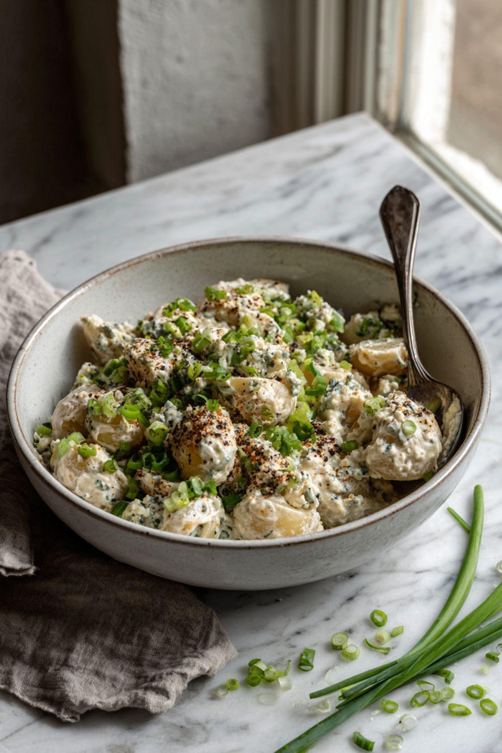 Delia Smith Roquefort Potato Salad