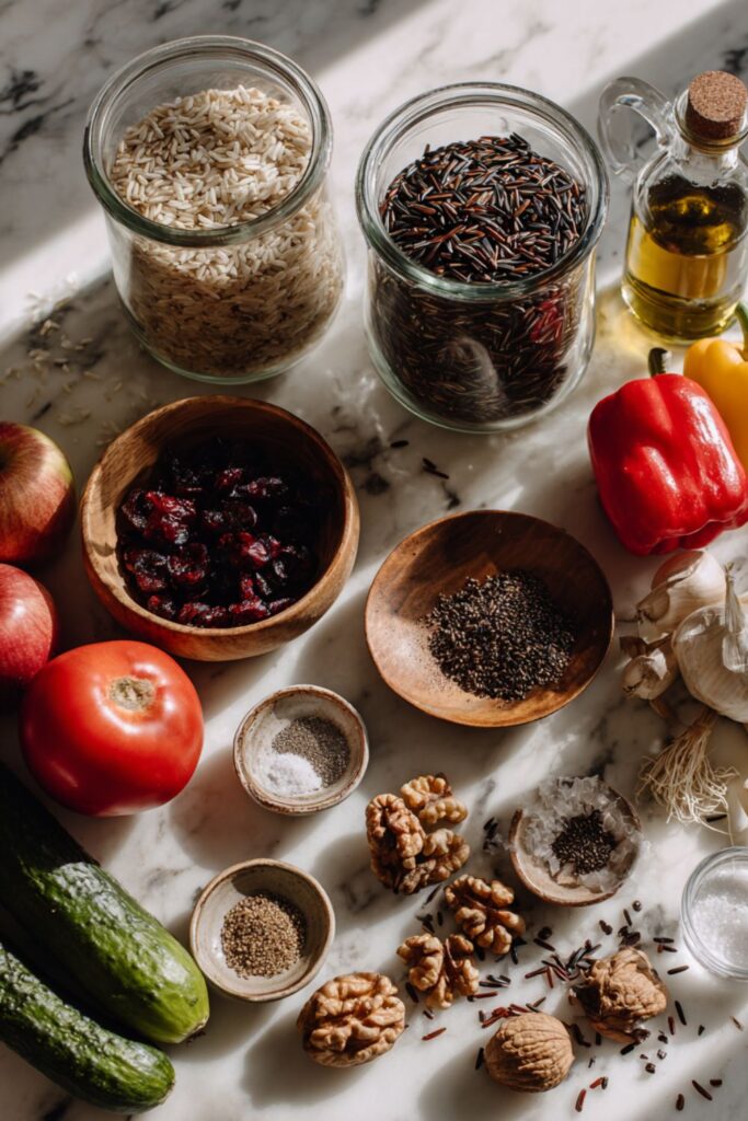 Delia Smith Spiced Brown Rice Salad Recipe