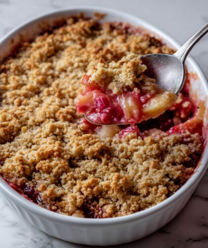Delia Smith Rhubarb Crumble Recipe