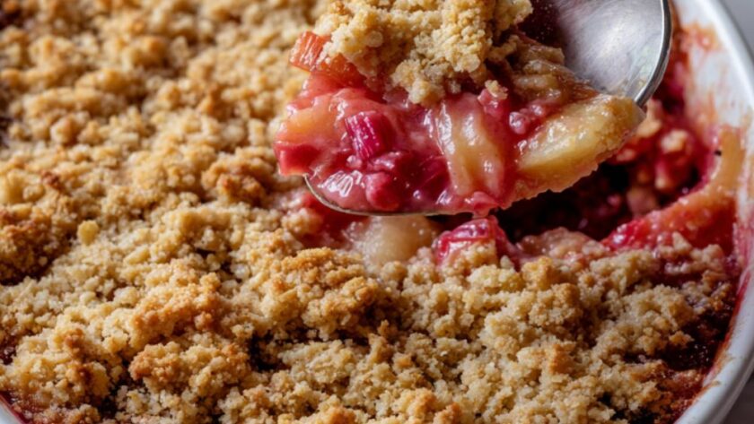 Delia Smith Rhubarb Crumble Recipe