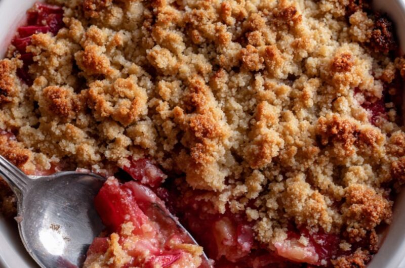 Delia Smith Rhubarb Crumble Recipe