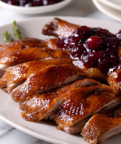 Delia Smith Roast Duck Recipe