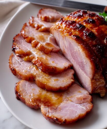 Delia Smith Roast Glazed Gammon Ham Recipe