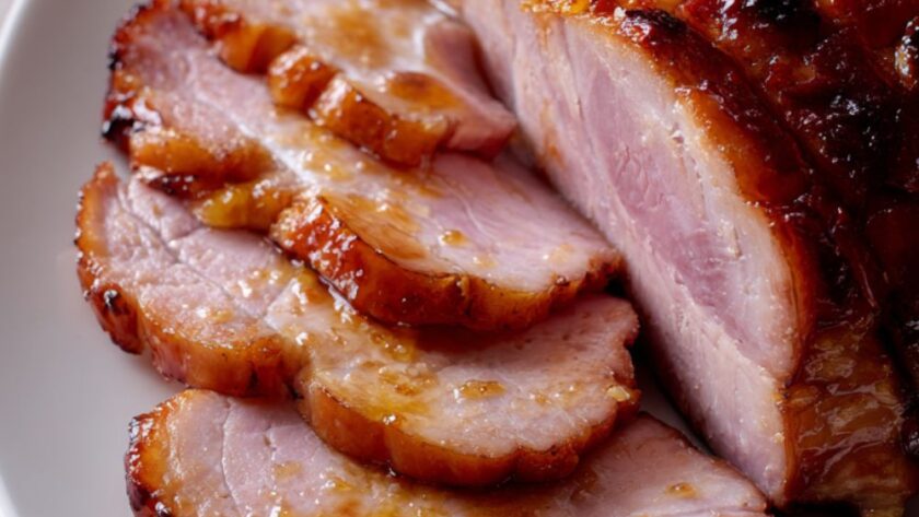 Delia Smith Roast Glazed Gammon Ham Recipe
