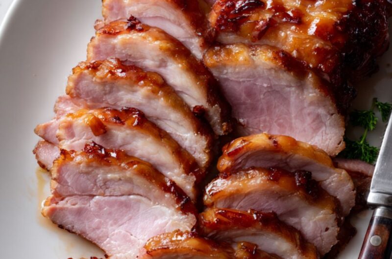 Delia Smith Roast Glazed Gammon Ham Recipe
