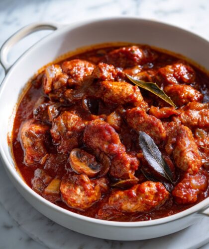 Delia Smith Sausage Casserole Red Wine Recipe