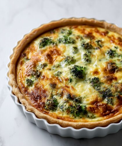 Delia Smith Broccoli Quiche Recipe