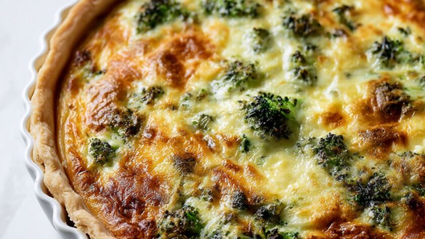 Delia Smith Broccoli Quiche Recipe