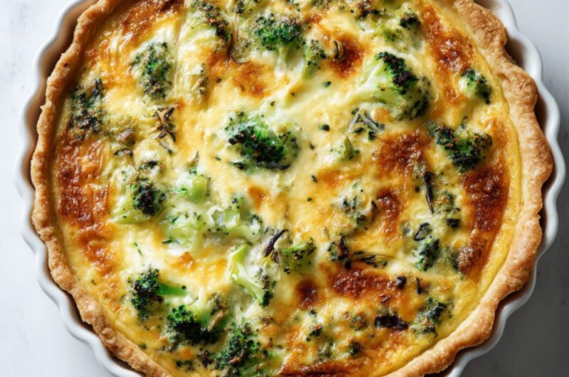 Delia Smith Broccoli Quiche Recipe