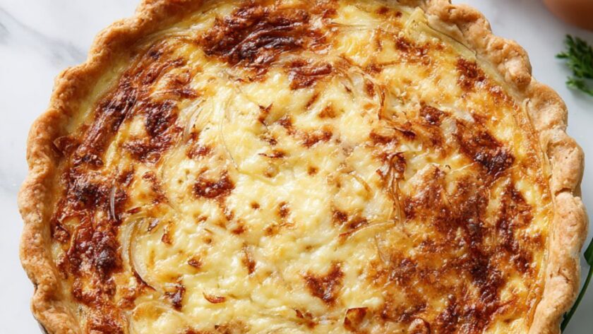 Delia Smith Cheese and Onion Quiche Recipe