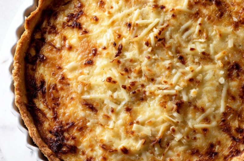 Delia Smith Cheese and Onion Quiche Recipe