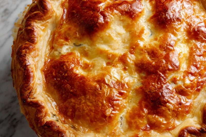 Delia Smith Chicken and Mushroom Pie Recipe