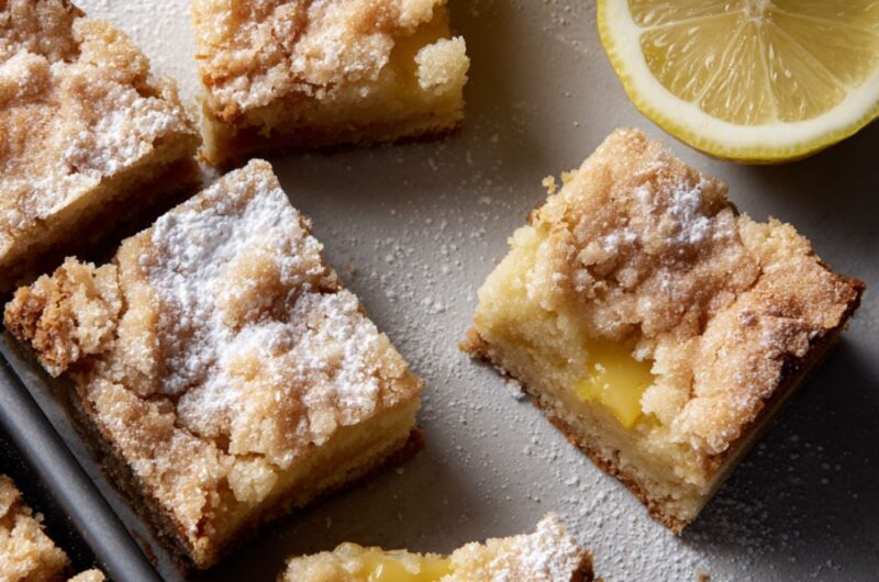 Delia Smith Lemon Drizzle Tray Bake Recipe