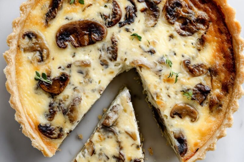 Delia Smith Mushroom Quiche Recipe