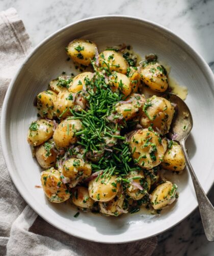 Delia Smith Anya Potato Salad with Shallots Recipe