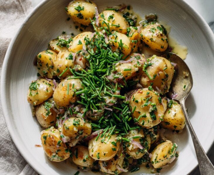 Delia Smith Anya Potato Salad with Shallots Recipe