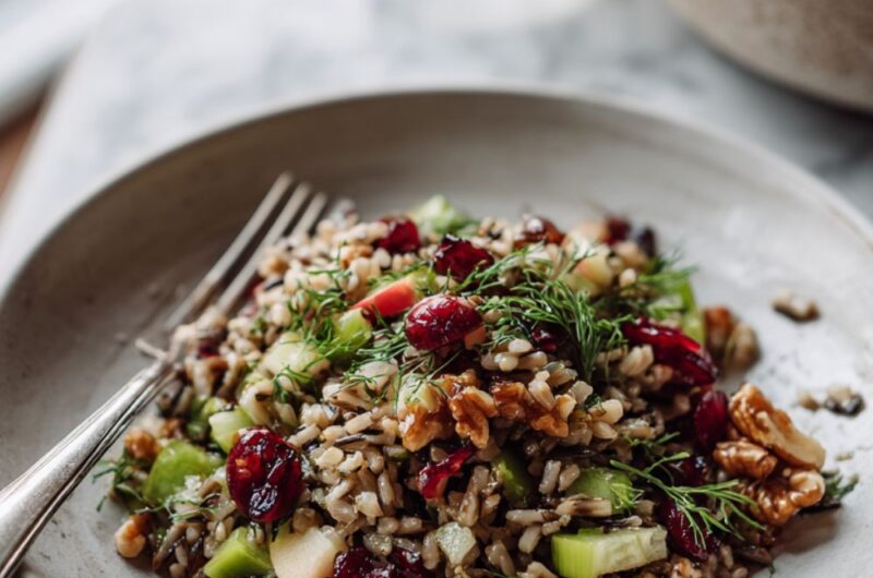 Delia Smith Brown and Wild Rice Salad Recipe