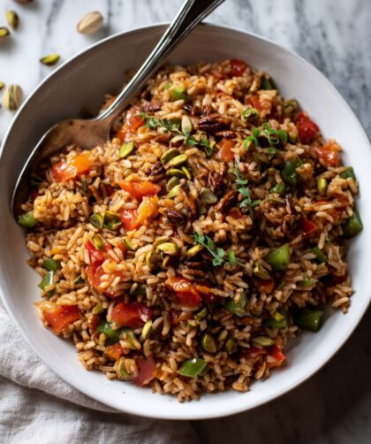 Delia Smith Spiced Brown Rice Salad Recipe