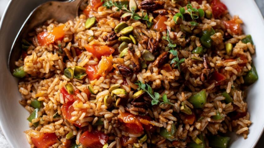 Delia Smith Spiced Brown Rice Salad Recipe