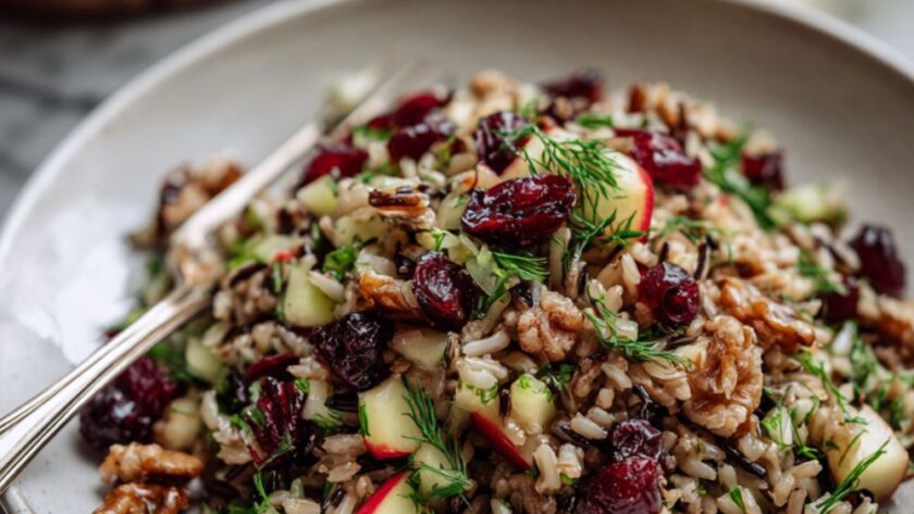 Delia Smith Spiced Brown Rice Salad Recipe
