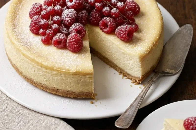 Delia Smith Baked Vanilla Cheesecake Recipe