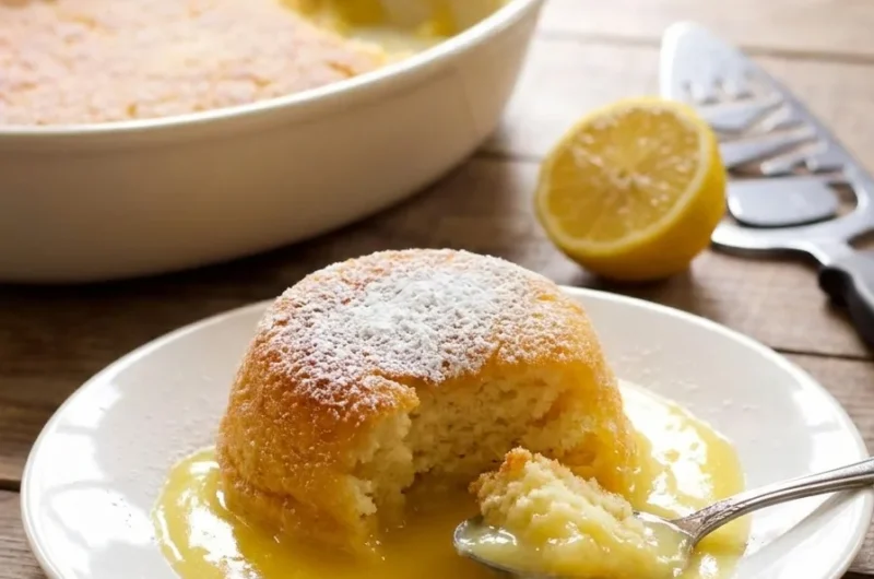 Delia Smith Lemon Surprise Pudding Recipe
