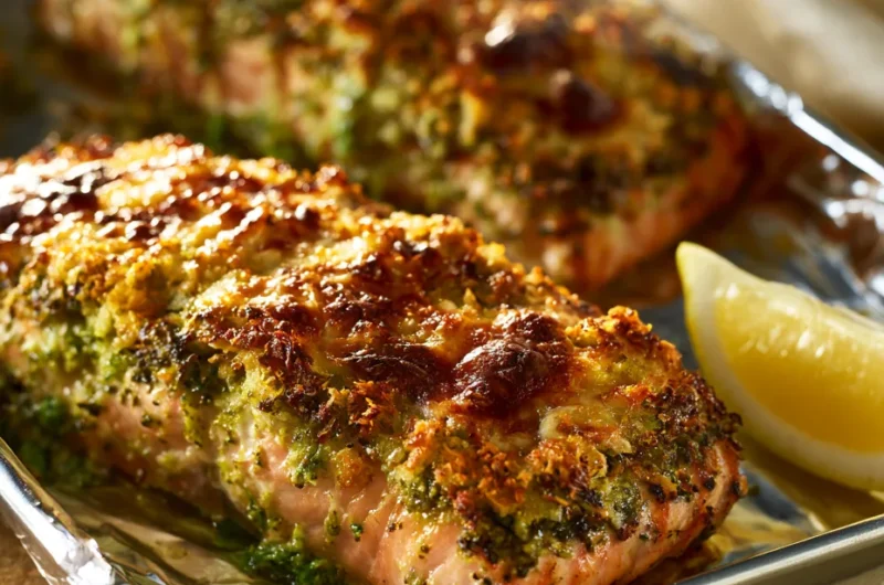 Delia Smith Pesto Crusted Salmon Recipe