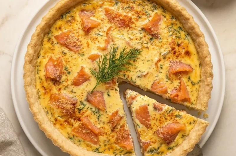 Delia Smith Smoked Salmon Quiche Recipe